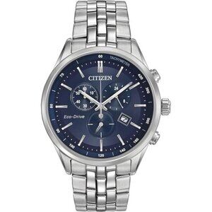Corso Eco-Drive Watch, Chronograph, 12/24 Hour Time, Date, Sapphire Crystal